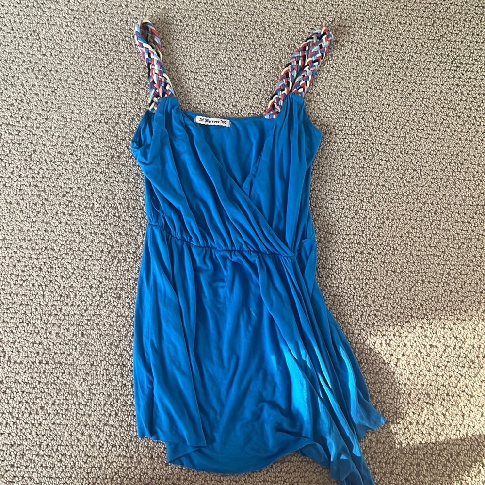 Forever 21 Braided strap swim cover‎ up long tank top jersey​